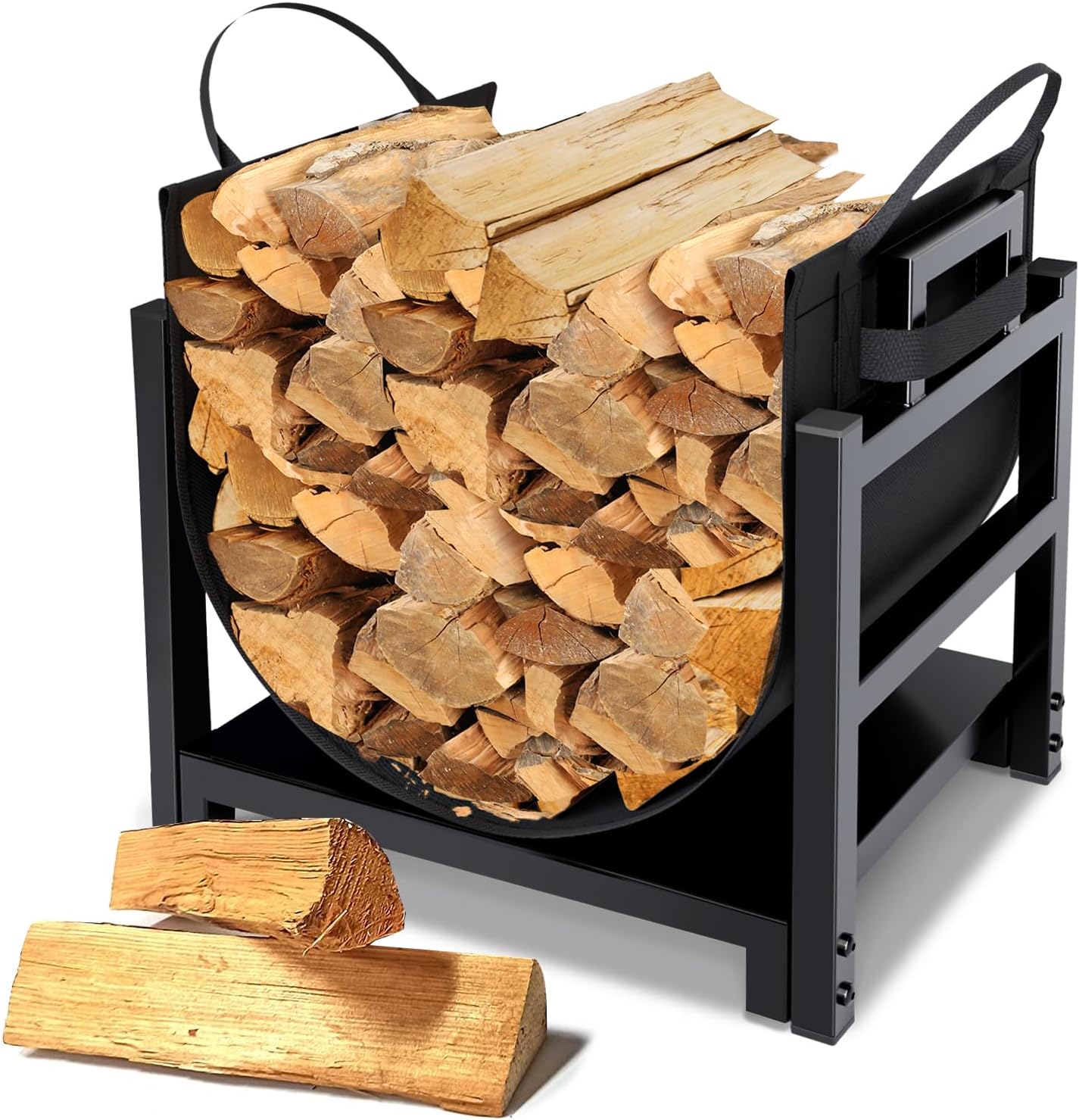 Modern, Indoor Firewood Rack